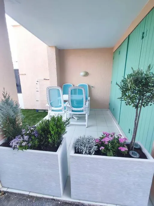 Chez Adriana Appartement Cosy Avec Jardin, Proche Plage Grimaud 0*,